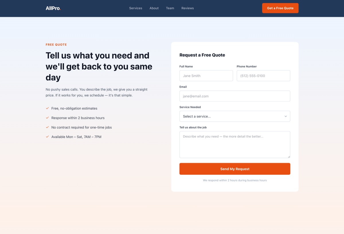 AllPro Services